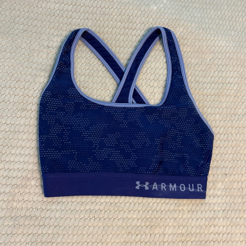 Under Armour Blue Sports Bra
